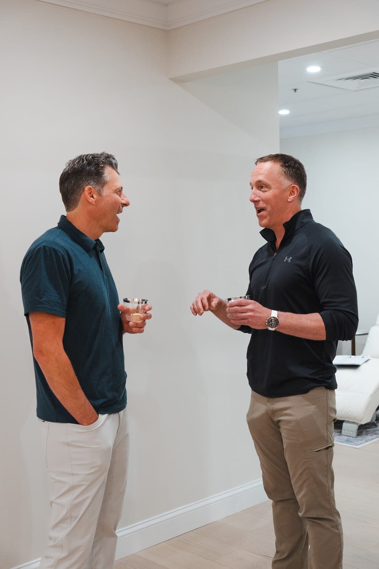 A Protocol Health provider discussing testosterone replacement therapy with a patient at the Scarsdale clinic, serving Westchester County